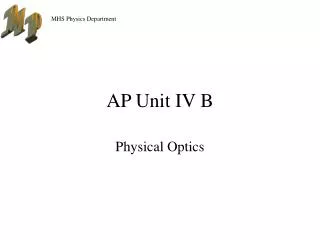 AP Unit IV B