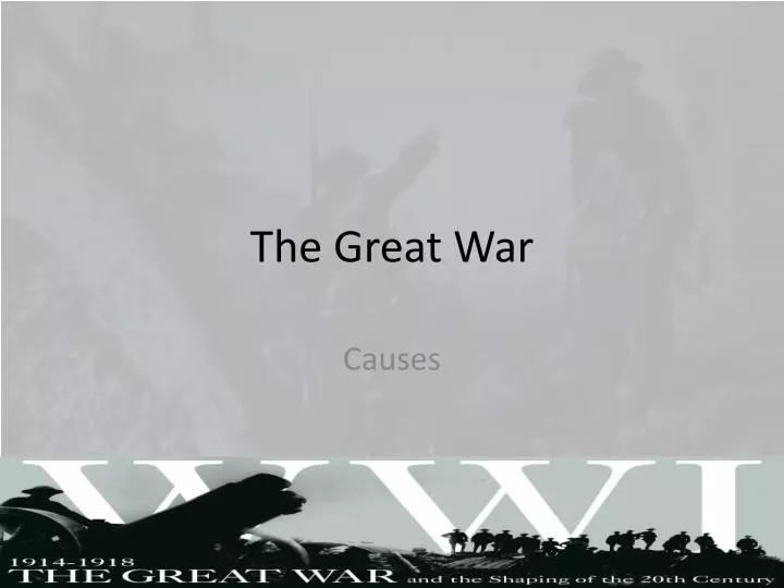 the great war