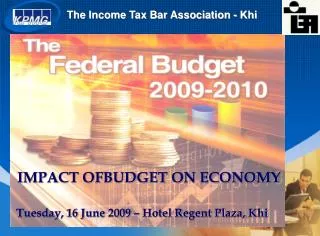 IMPACT OFBUDGET ON ECONOMY