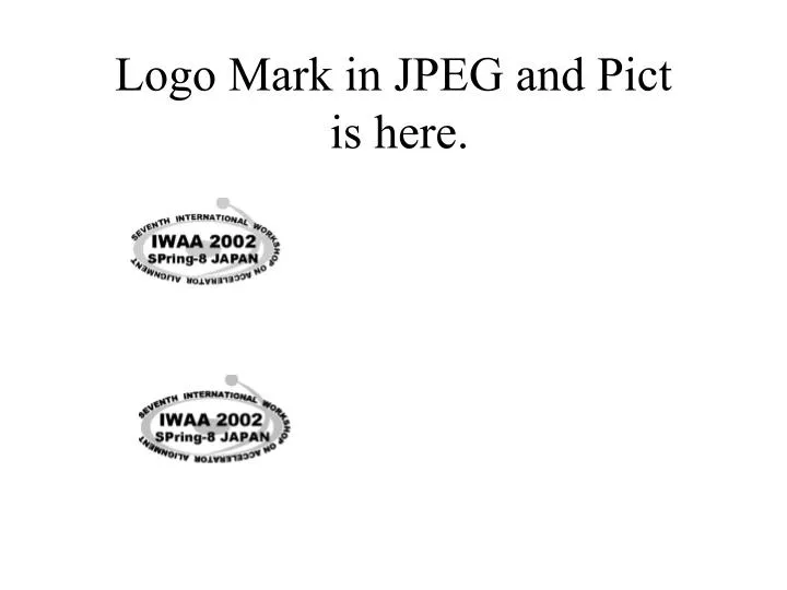 logo mark in jpeg and pict is here