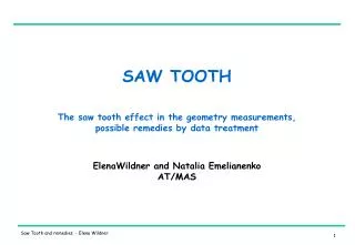 SAW TOOTH