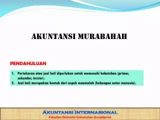akuntansi murabahah