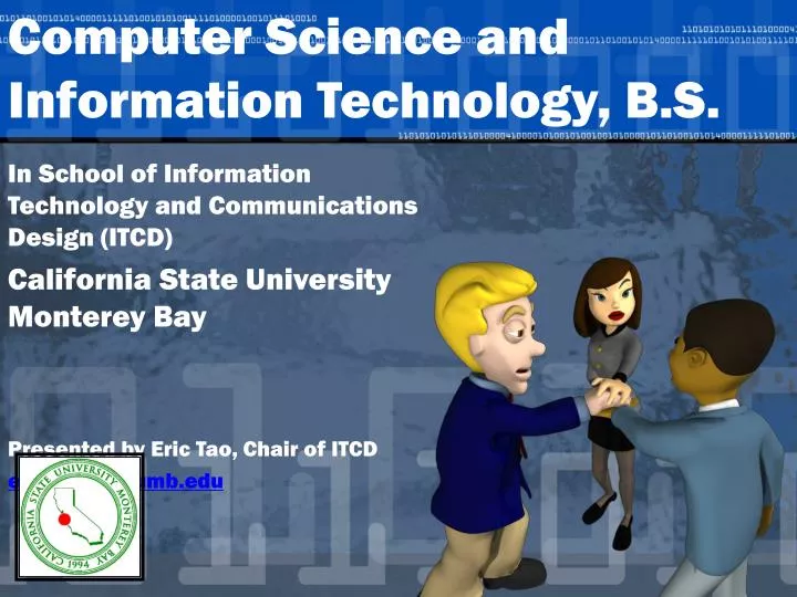 computer science and information technology b s