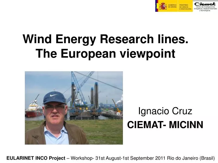 wind energy research lines the european viewpoint