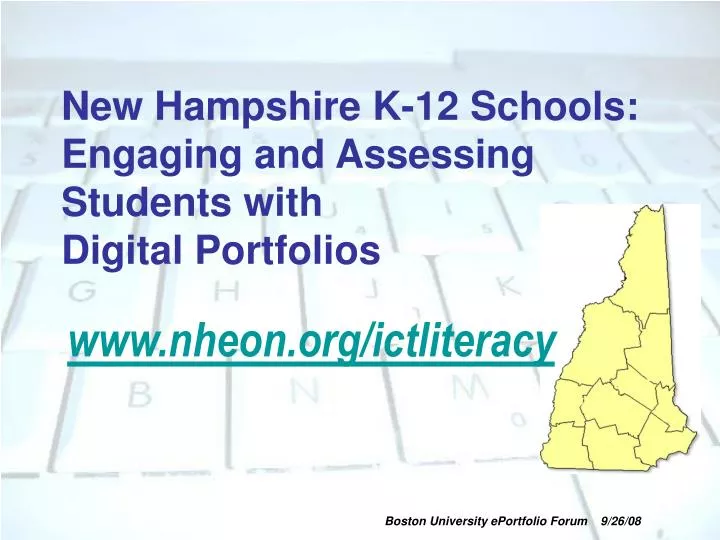 new hampshire k 12 schools engaging and assessing students with digital portfolios