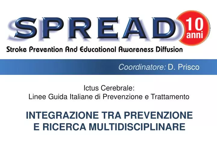 integrazione tra prevenzione e ricerca multidisciplinare