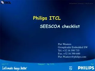 Philips ITCL