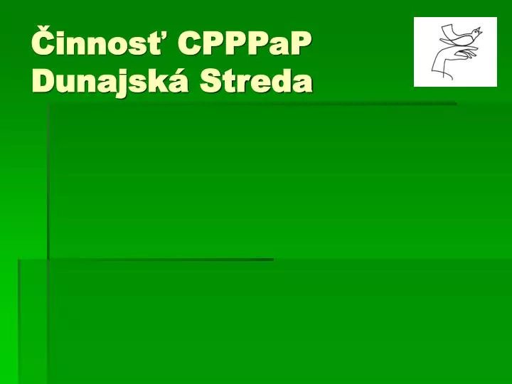 innos cpppap dunajsk streda