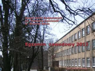 wyniki egzaminu zawodowego 2012
