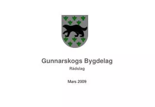gunnarskogs bygdelag r dslag