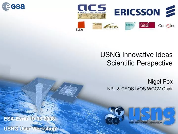 usng innovative ideas scientific perspective