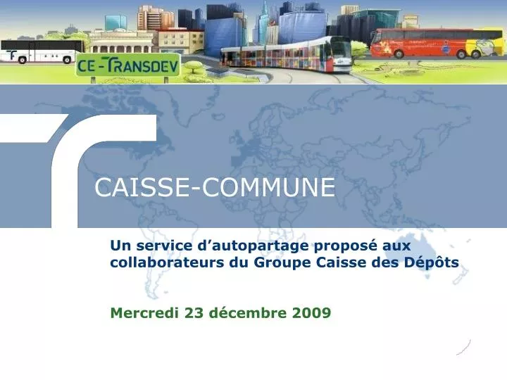 caisse commune