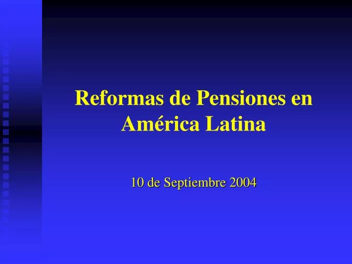 reformas de pensiones en am rica latina