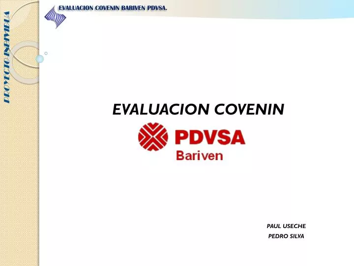 evaluacion covenin