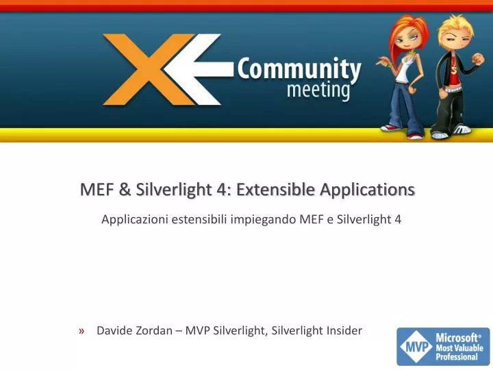 mef silverlight 4 extensible a pplications