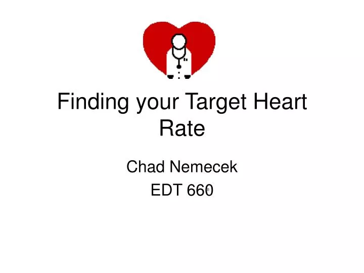 finding your target heart rate