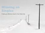 Maximizing Your Web Presence: Winning Strategies for Effective Online Utilization - slide 1