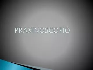 praxinoscopio
