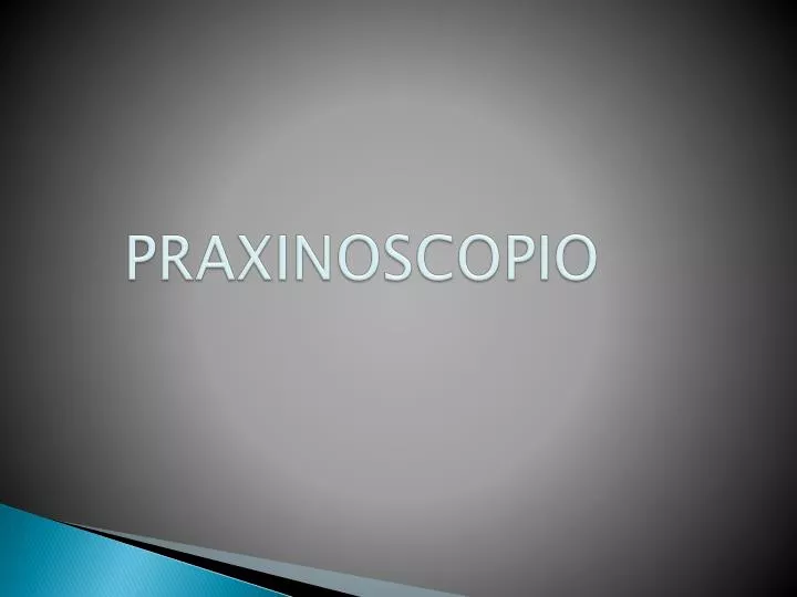 praxinoscopio