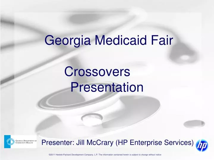 georgia medicaid fair crossovers presentation