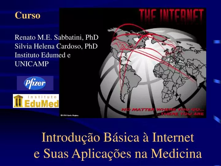 introdu o b sica internet e suas aplica es na medicina