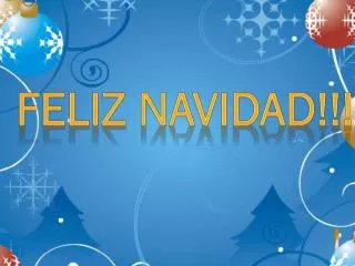 feliz navidad