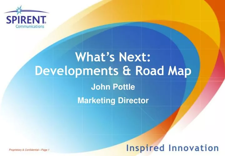 what s next developments road map