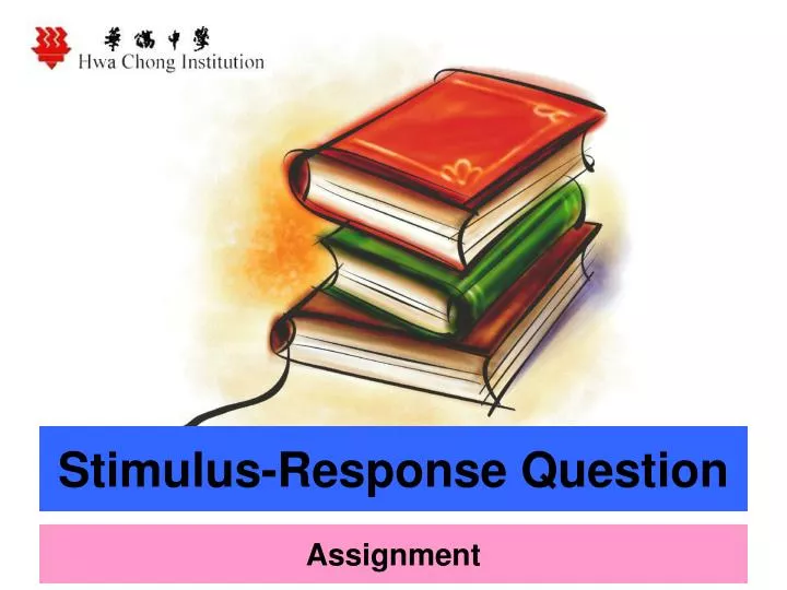 stimulus response question