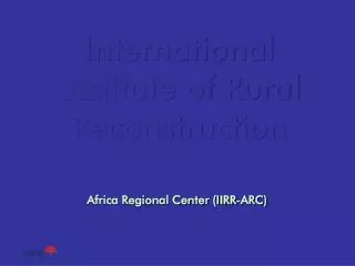 International Institute of Rural Reconstruction