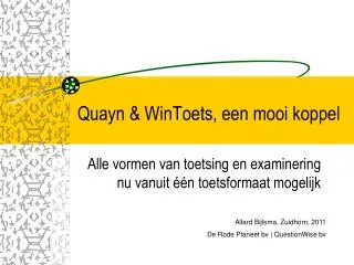quayn wintoets een mooi koppel