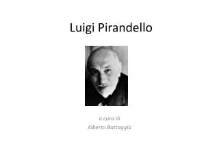 luigi pirandello