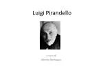 Luigi Pirandello - slide 1
