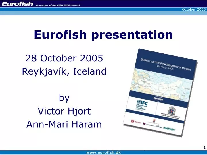 eurofish presentation