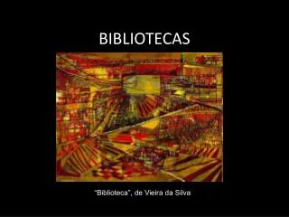 bibliotecas