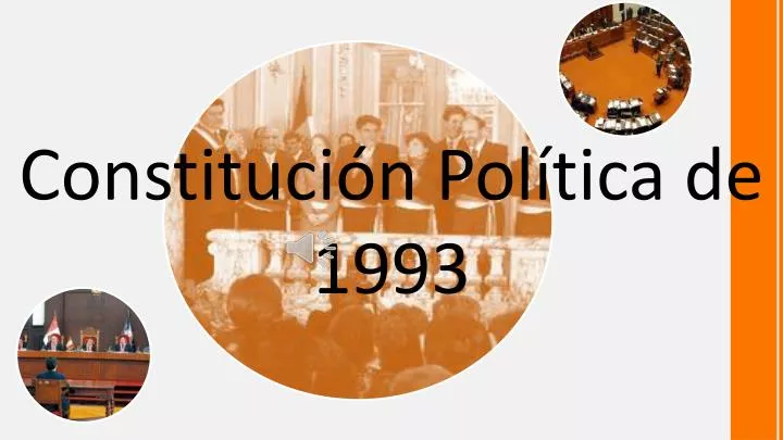 constituci n pol tica de 1993