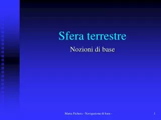 sfera terrestre