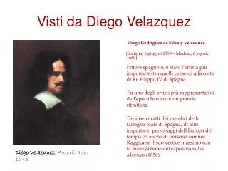 visti da diego velazquez