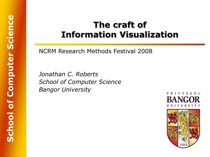 the craft of information visualization
