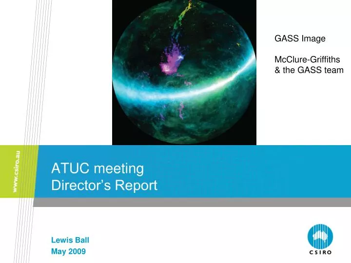 atuc meeting director s report