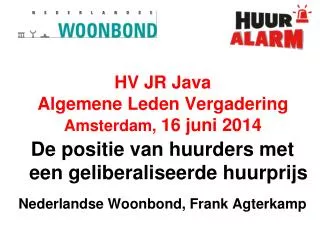 hv jr java algemene leden vergadering amsterdam 16 juni 2014