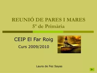 reuni de pares i mares 5 de prim ria