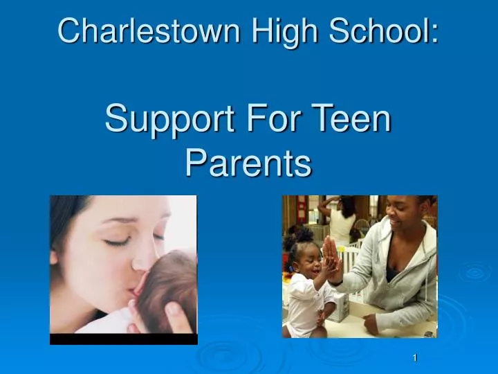 charlestown high school support for teen parents
