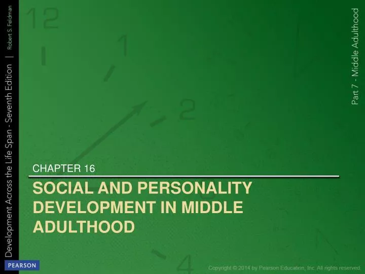 social and personality development in middle adulthood