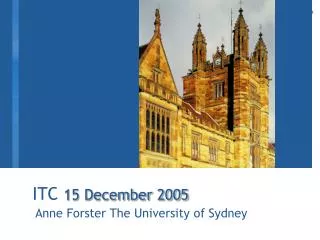 ITC 15 December 2005