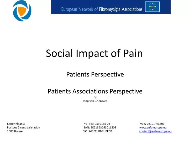 social impact of pain