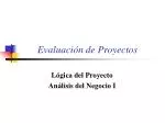 Evaluación de Proyectos - slide 1