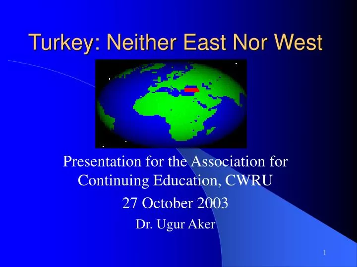 turkey neither east nor west