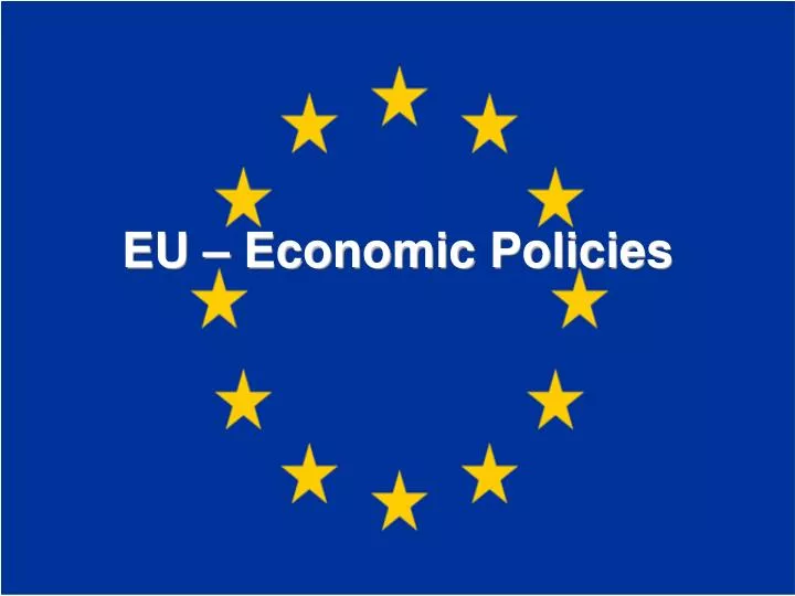 eu economic policies