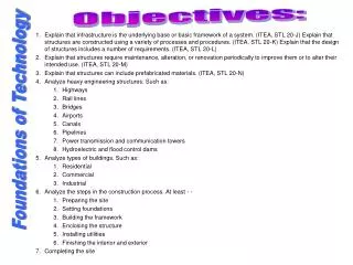 Objectives: