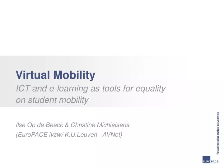 virtual mobility